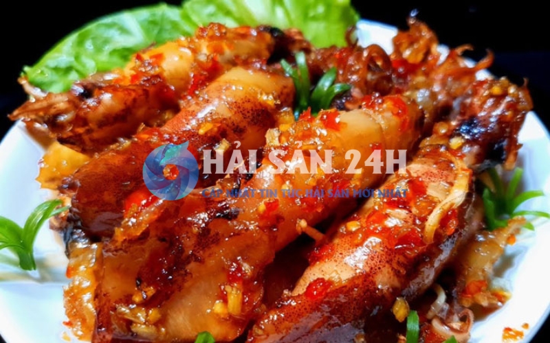 Mực trứng chiên nước mắm