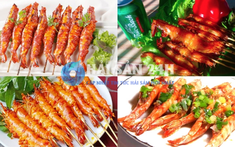 Tôm He - Bí quyết phân biệt, chọn mua và chế biến giữ trọn vị ngọt 7 Tôm he nướng muối ớt