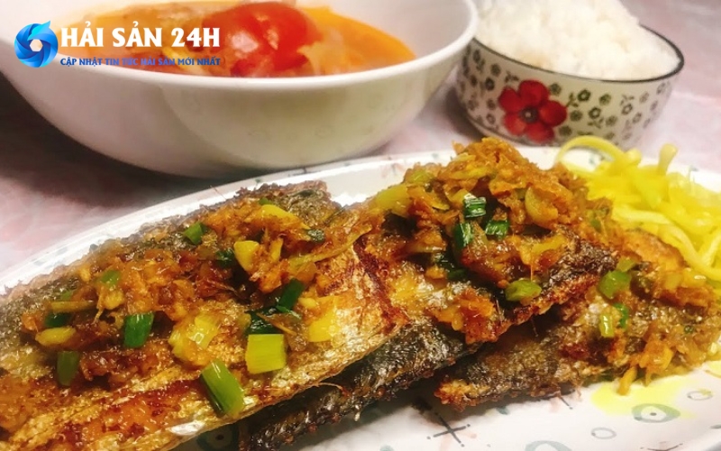 Cá hố chiên sả ớt - Giòn tan, đậm vị