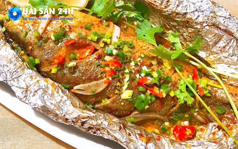Cá hố nướng giấy bạc - Giữ trọn vị nguyên bản