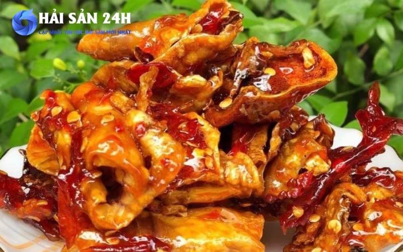 Mực khô rim me chua ngọt