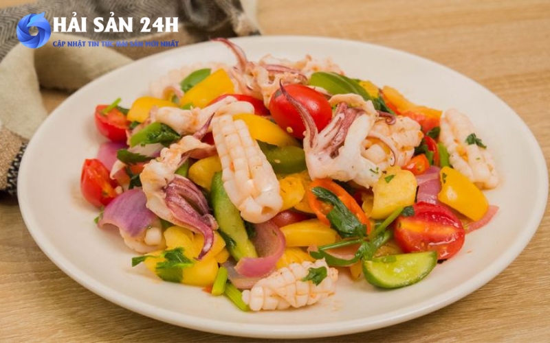 Mực ống xào chua ngọt