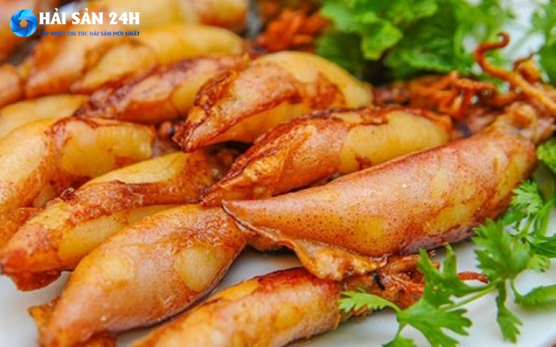 Tổng hợp 10 món ăn làm từ mực trứng ngon dễ làm 7 Mực trứng chiên giòn