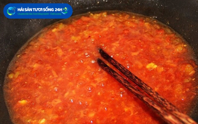 Cách làm cá Thu sốt cà chua thơm ngon đậm đà tại nhà 5 Làm sốt cà chua