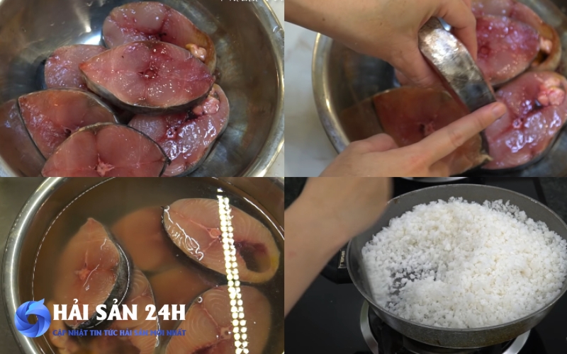 Cách làm cá Thu sốt cà chua thơm ngon đậm đà tại nhà 3 Sơ chế cá Thu đúng cách để không tanh